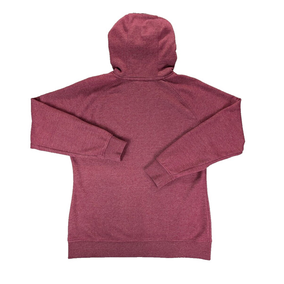 North Face Hoodie XL Women's Cranberry Orange Pullover Sweater Drawstring Hood - Picture 2 of 8